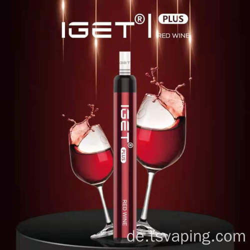Heißer Einwegvolker Iget plus Vape 1200 Puffs